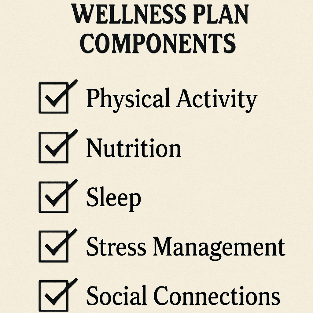 Checklist of Wellness Action Plan Components