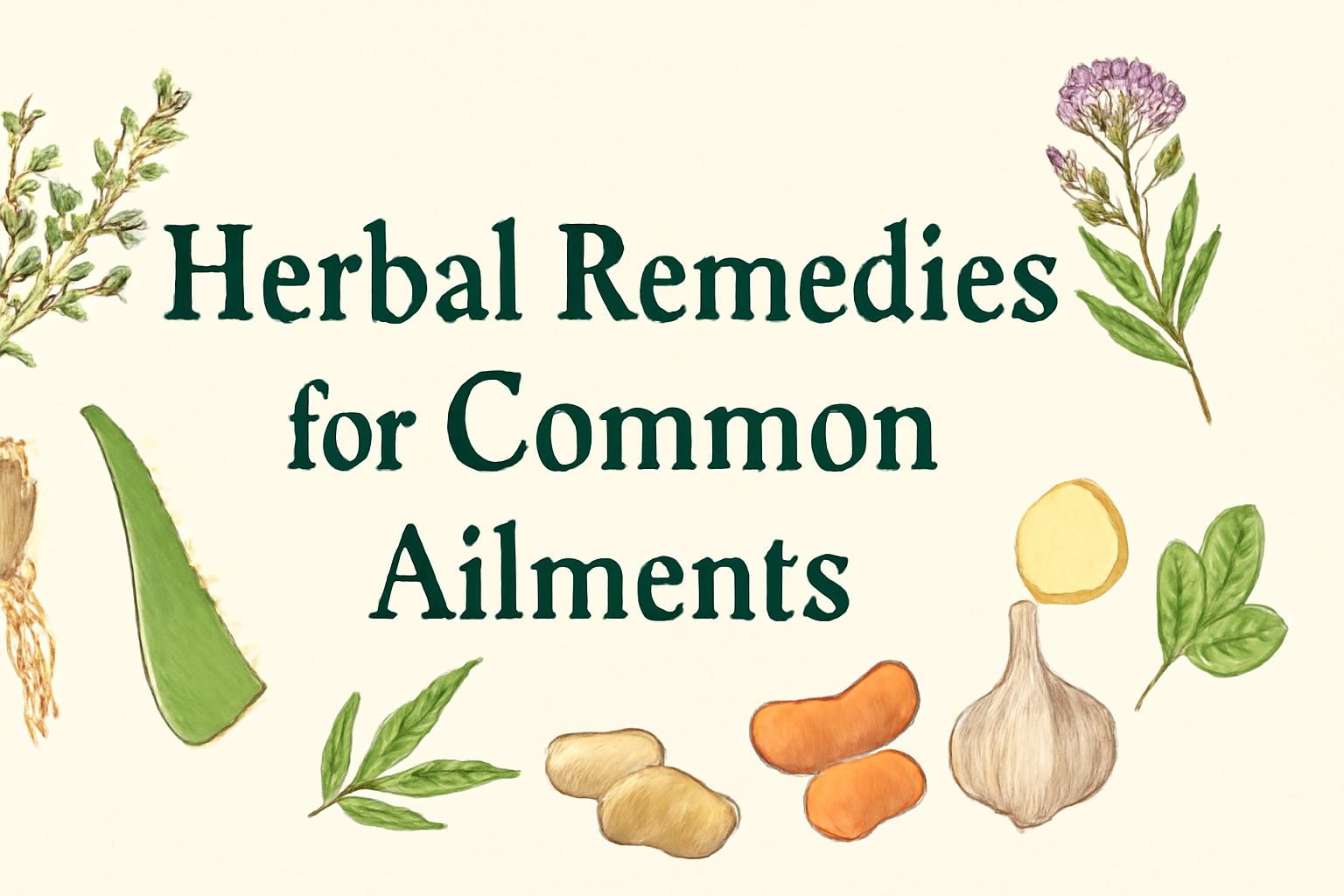 Herbal Remedies for Common Ailments