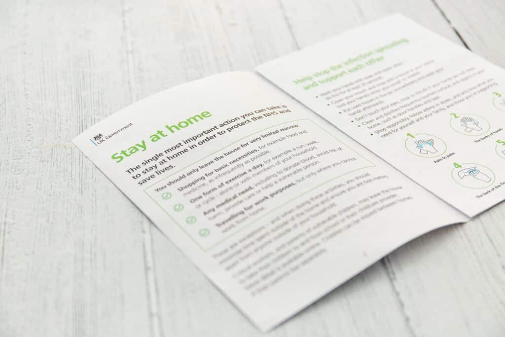 Image of a printed wellness recovery action plan PDF